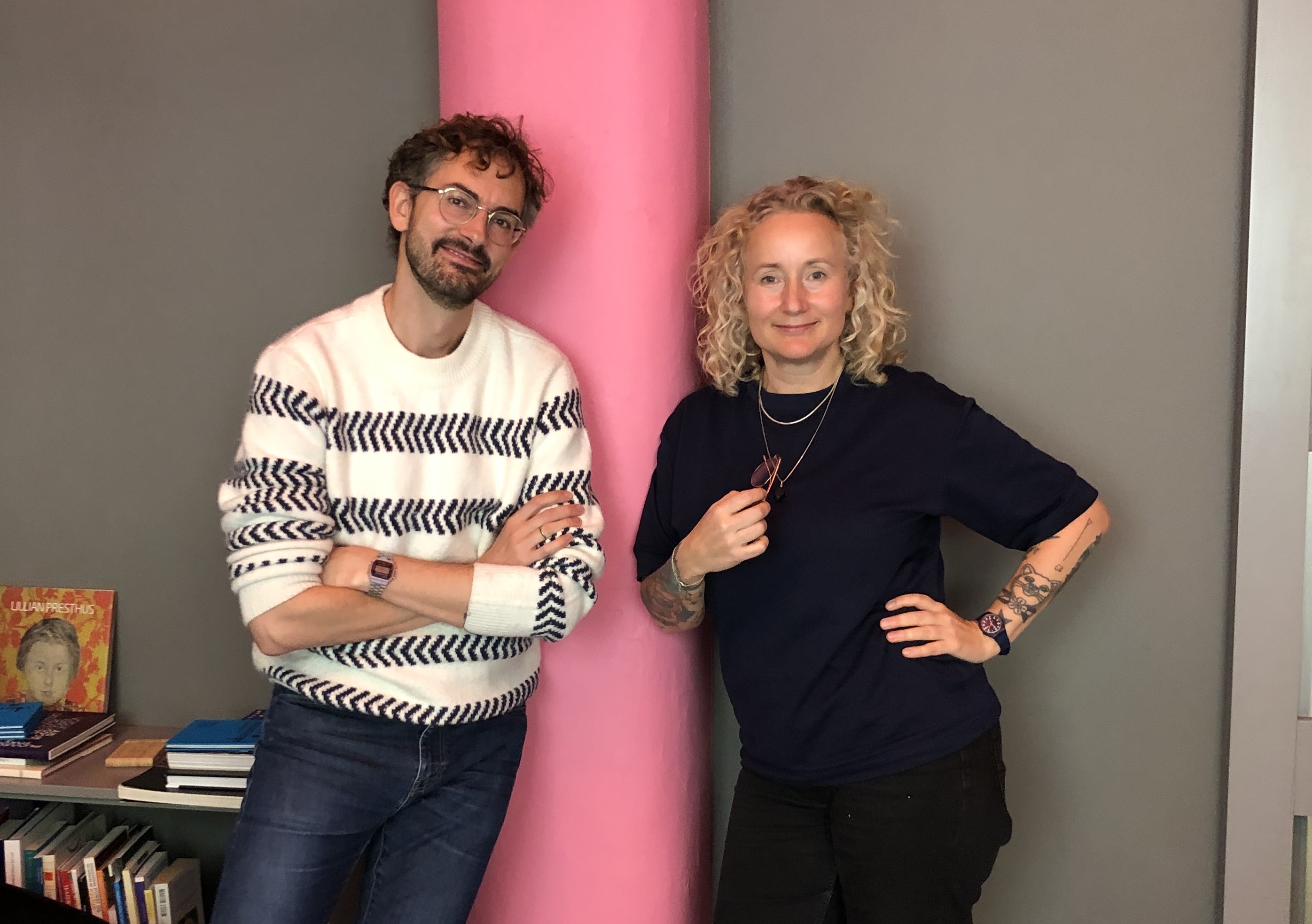 Fv. Jacob Teglgaard, Bæredygtigt Kulturliv NU og Julie Forchhammer, Klimakultur