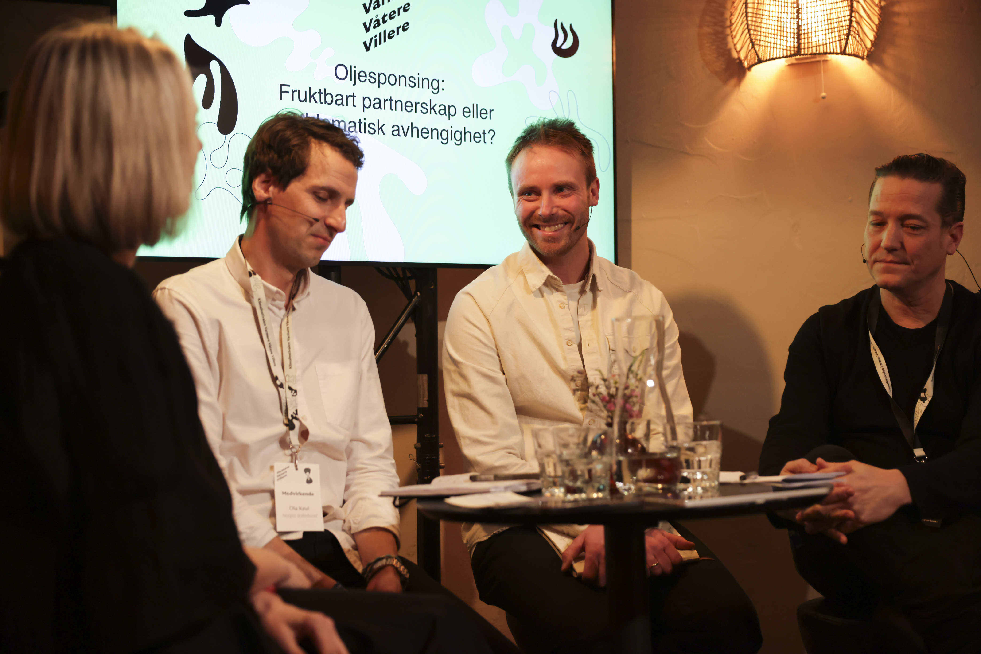 Fra venstre: Anne Karin Sæther, Ola Keul, Erlend Eggen og Lars Petter Hagen. Foto: Øystein Haara.