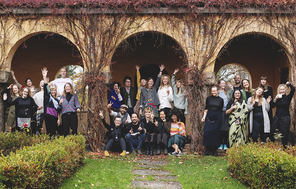 Creative Climate Leadership Nordic 2022 alumni. Photo: Sara Kollberg