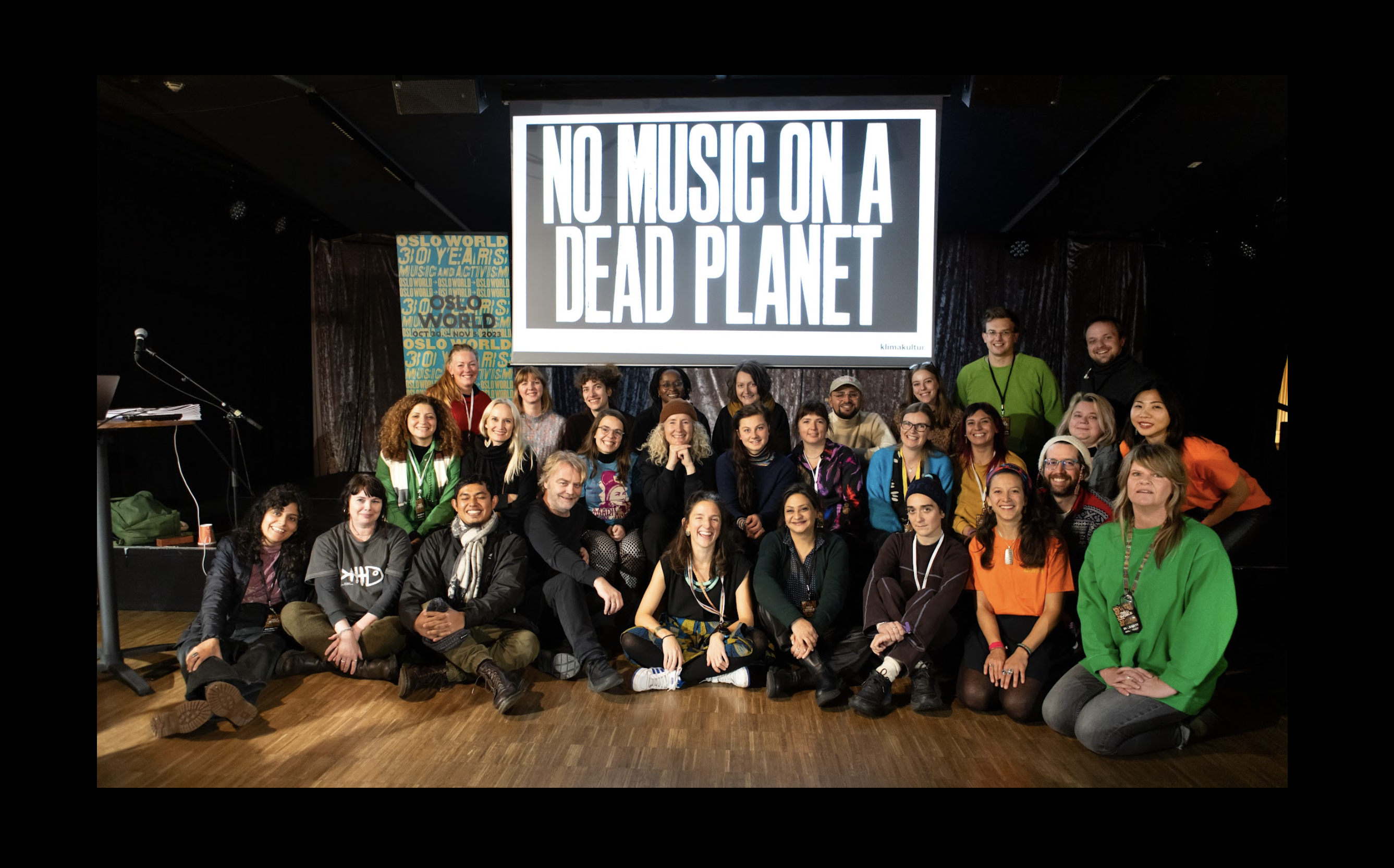 Music and climate justice workshop at Oslo World 2023. All photos: Oslo World / Nabeeh Samaan
