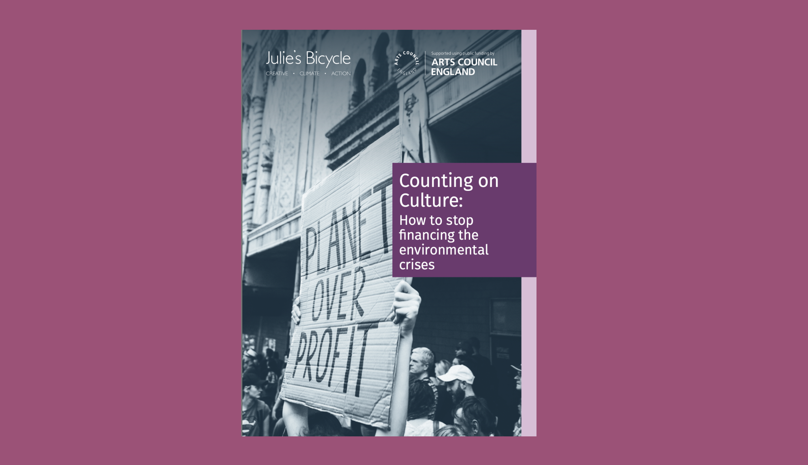 Counting on culture Julie's Bicycle