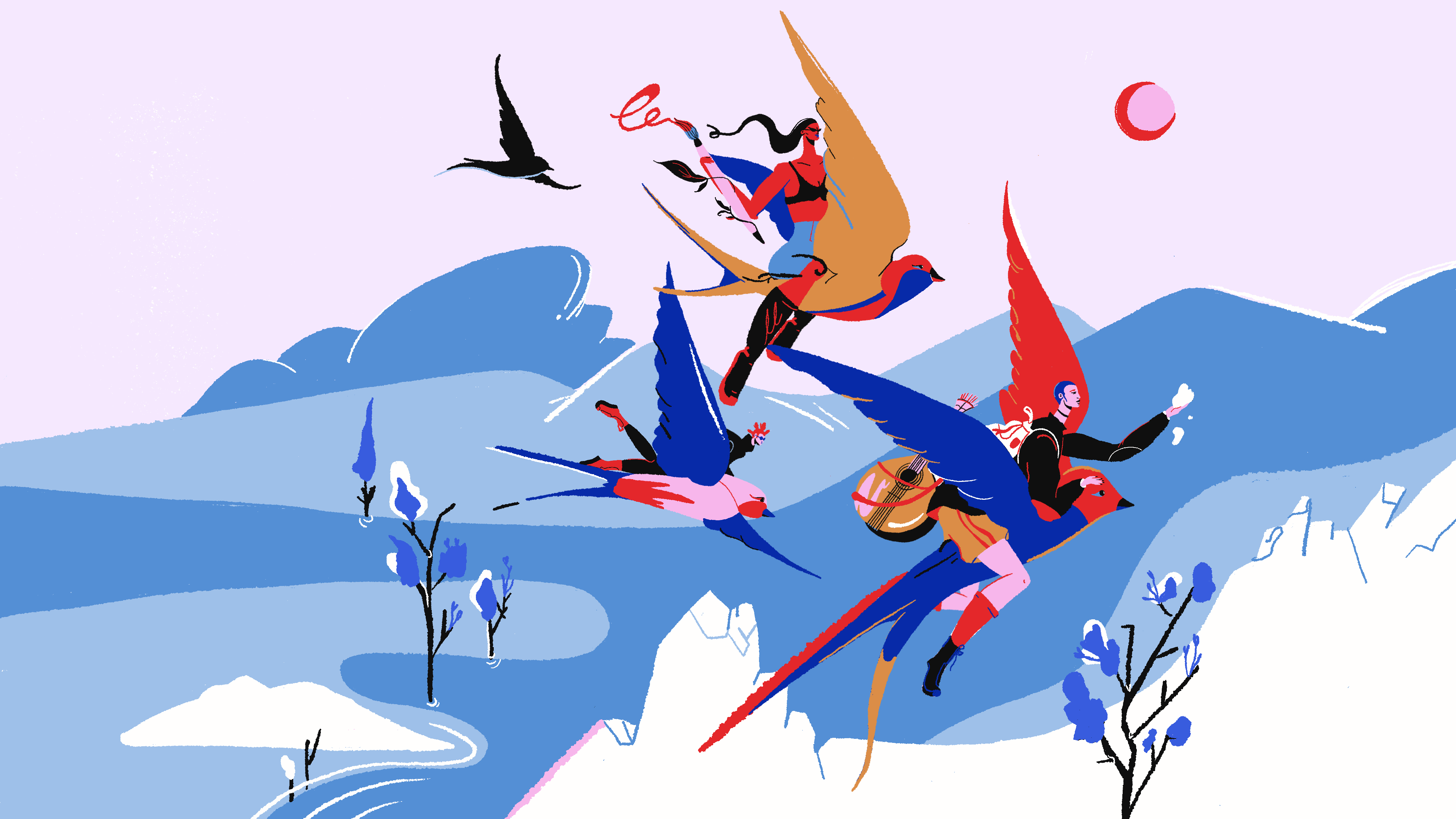 Becoming Climate Artivists Newsletter Pink Option