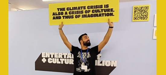 Syed Jazib Ali at COP28